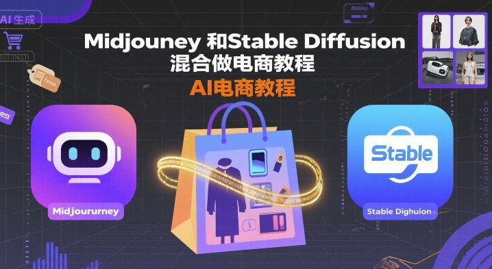Midjourney与Stable Diffusion在电商领域的联合应用教程插图